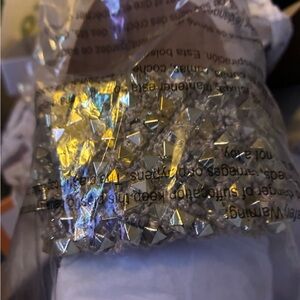 Jessica Simpson Silver Embellished Flats